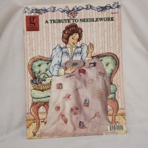 A Tribute Needlework Cross Stitch Pattern Leaflet 21 Graphworks 1993 Sewing